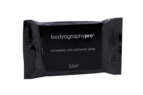 Travel Size Cleansing and Soothing Wipes - Bodyography® Professional Cosmetics